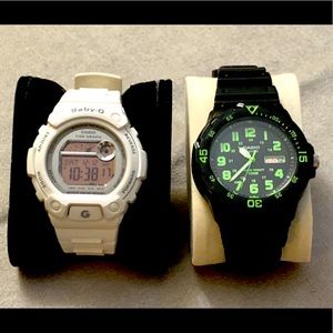 Lot of (2) Casio Quartz Watches